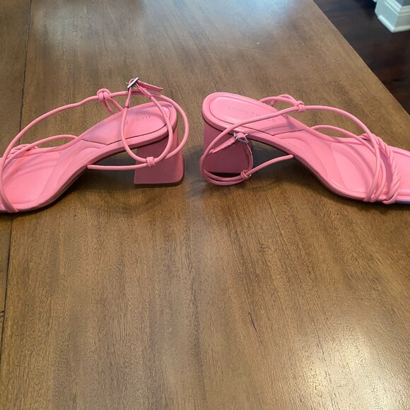 NWT Marc Fisher Pink Meggiane Heels - Picture 6 of 8